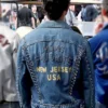 Joe Jonas Moms Favorite New Jersey USA Jacket