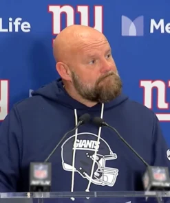 Brian Daboll New York Giants Nike Sideline Standard Issue Alt 2 Dri-FIT Hoodie