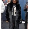 Simone Biles NY Giants v Chicago Bears Long Coat