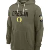 Oregon Ducks 2025 Military Appreciation Hoodie