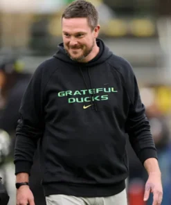 Oregon Ducks Grateful Dead Black Hoodie