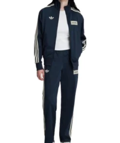 Adidas x Oasis Navy Blue Tracksuit