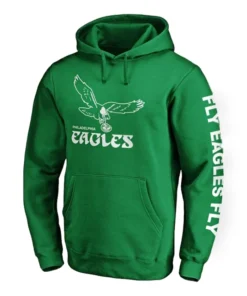Kelly Green Eagles Hoodie