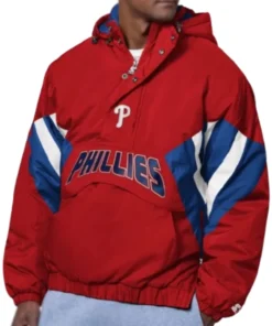 Line Up Breakaway Philadelphia Phillies Pullover Jacket
