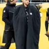 Pittsburgh Steelers Black Cape Coat