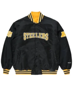 Golf Wang 2025 Pittsburgh Steelers Satin Bomber Jacket