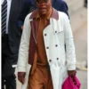 Los Angeles 2025 Samuel L. Jackson Contrasting Collar Coat