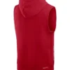 San Francisco 49ers 2025 Nike Red Sideline Dri-FIT Sleeveless Hoodie
