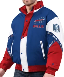 Buffalo Bills Pro Player Tape Full-Zip Hoodie Jacket