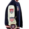 Pacsun 2025 U.S. Soccer x Jeff Hamilton Wool Varsity Jacket