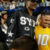 Snoop Dogg Steelers VS Chargers Black Bomber Jacket