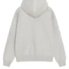Stussy x Nike Zip-Up Grey Fleece Hoodie