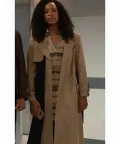 Arielle Prepetit Beyond The Gates 2025 Colorblock Trench Coat