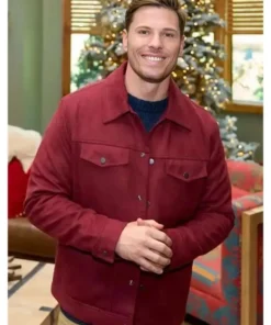 Craig Geoghan Finding Mr. Christmas Suede Jacket