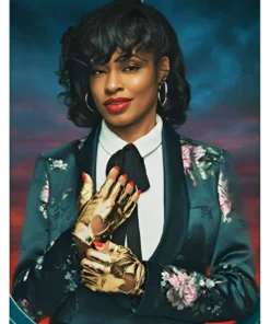 Tiffany Mitchell The Traitors US S4 Green Floral Blazer