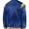 Pitt Panthers Starter The Enforcer Full Snap Royal Satin Jacket
