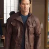 The Family Plan 2 Mark Wahlberg Brown Jacket