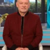 Jared Harris The Today Show 2025 Suede Jacket