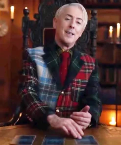 Alan Cumming TV Series The Traitors US Season 4 Promo Mix Plaid Blazer