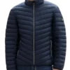 The Today Show 2025 Tom Costello Navy Quilted Puffer Jacket