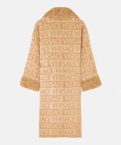 Versace Allover Fur Robe