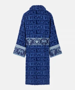 Navy Versace Robe