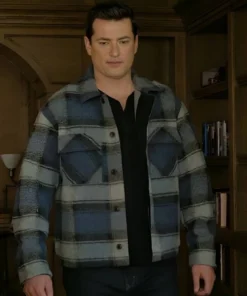 A Newport Christmas 2025 Wes Brown’s Plaid Shirt Jacket