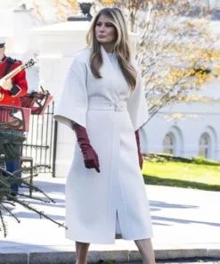 Melania Trump White House Christmas Tree Coat