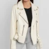 Buy Trendy Beige Leather Biker Jacket For Men’s And Women’s