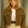 All Her Fault 2025 Abby Elliott Brown Jacket