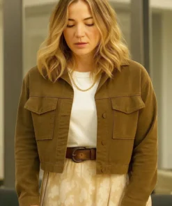 All Her Fault 2025 Abby Elliott Brown Jacket