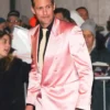 35th Gotham Film Awards Alexander Skarsgard Double-Breasted Pink Blazer