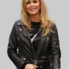 Amanda Holden Heart FM Studios Black Jacket