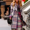Sarah Jessica Parker And Just Like That Season 2 Plaid Coat