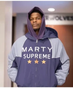 Marty Supreme Anthony Edwards Jacket