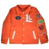 Lyrical Lemonade Orange Varsity Jacket