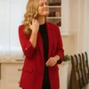 2025 There’s No Place Like Christmas Cindy Busby Grace Red Blazer