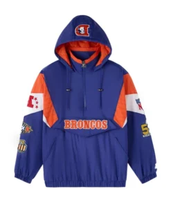 OVO STARTER Denver Broncos 2025 Pullover Jacket
