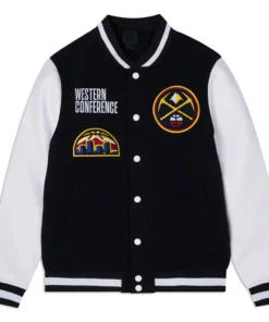 Denver Nuggets Western Conference Varsity Jacket