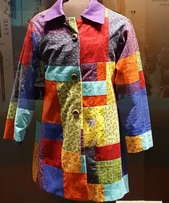 Women's Dolly Parton Coat Of Many Colors