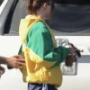 Hailey Bieber Yellow and Green Marty Supreme Brazil Jacket for Men and Women