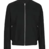 Hudson And Rex S08 Mark Hudson Full-Zip Black Bomber Jacket