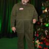 Jack Black Anaconda London Photocall 2025 Olive Green Utility Jumpsuit