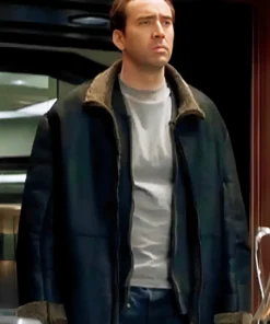 Nicolas Cage The Family Man Black Jacket
