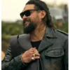 Jonny The Wrecking Crew 2026 Jason Momoa Leather Jacket