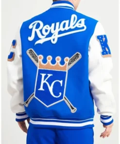 Kansas City Royals Mashup Varsity Full-Snap Jacket