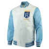 Kansas City Royals White and Blue Jacket