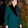 Kate Middleton Christmas Carol Service Ceremony Coat