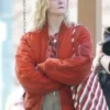 TV Series Margo’s Got Money Troubles Elle Fanning Bomber Jacket
