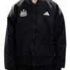 Newcastle United Black Bomber Jacket